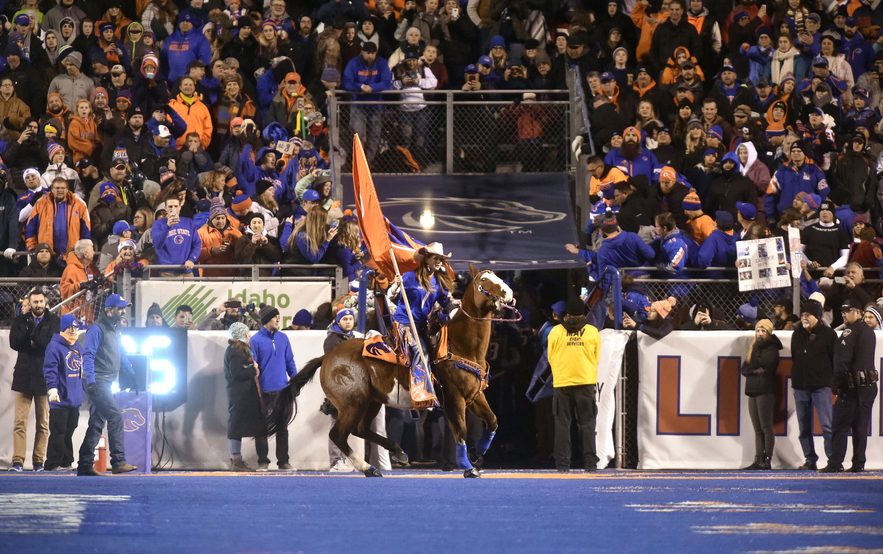 Football - Utah State Vs. Boise State